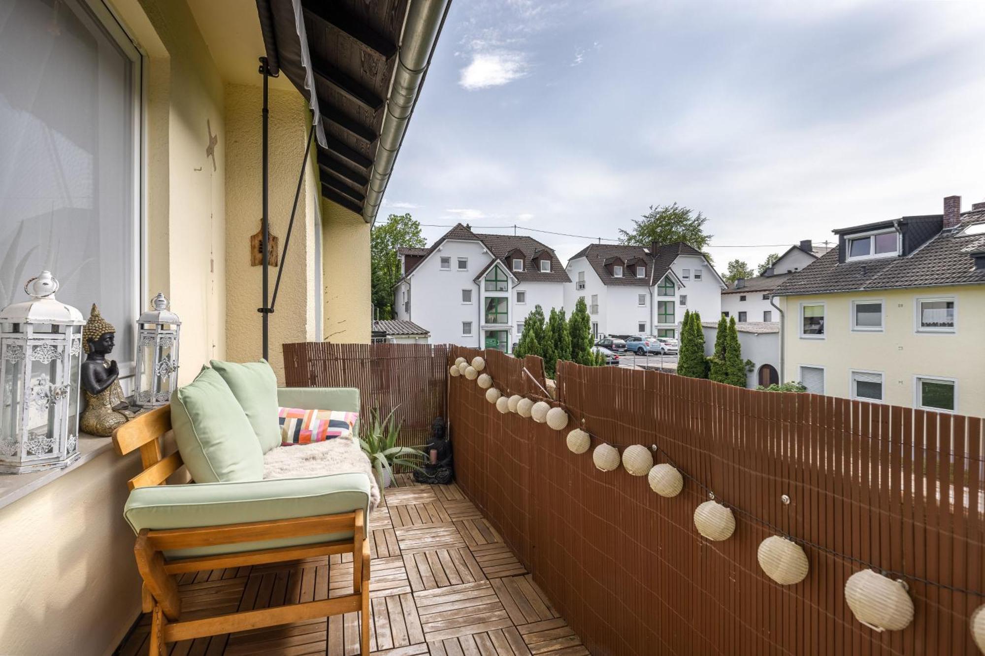 Schoenes, Modernes Apartment Mit Zwei Schlafzimmern - Zentral Mit Balkon Fuer 6 Personen Montabaur Exteriör bild